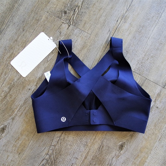 NWT Lululemon Enlite Bra Midnight Navy 32B - Picture 2 of 3